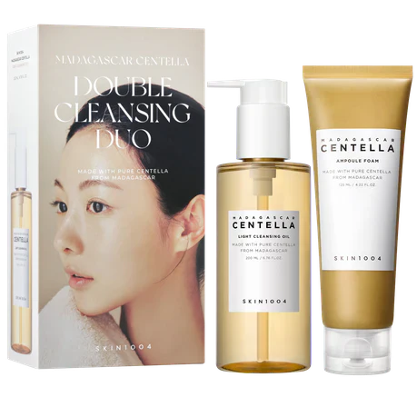SKIN1004 Double Cleansing Set — Bestselling Korean 2-Step Gentle Cleanser for All Skin Types