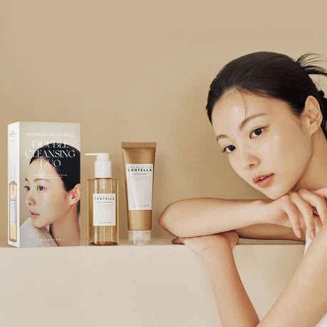 SKIN1004 Double Cleansing Set — Bestselling Korean 2-Step Gentle Cleanser for All Skin Types
